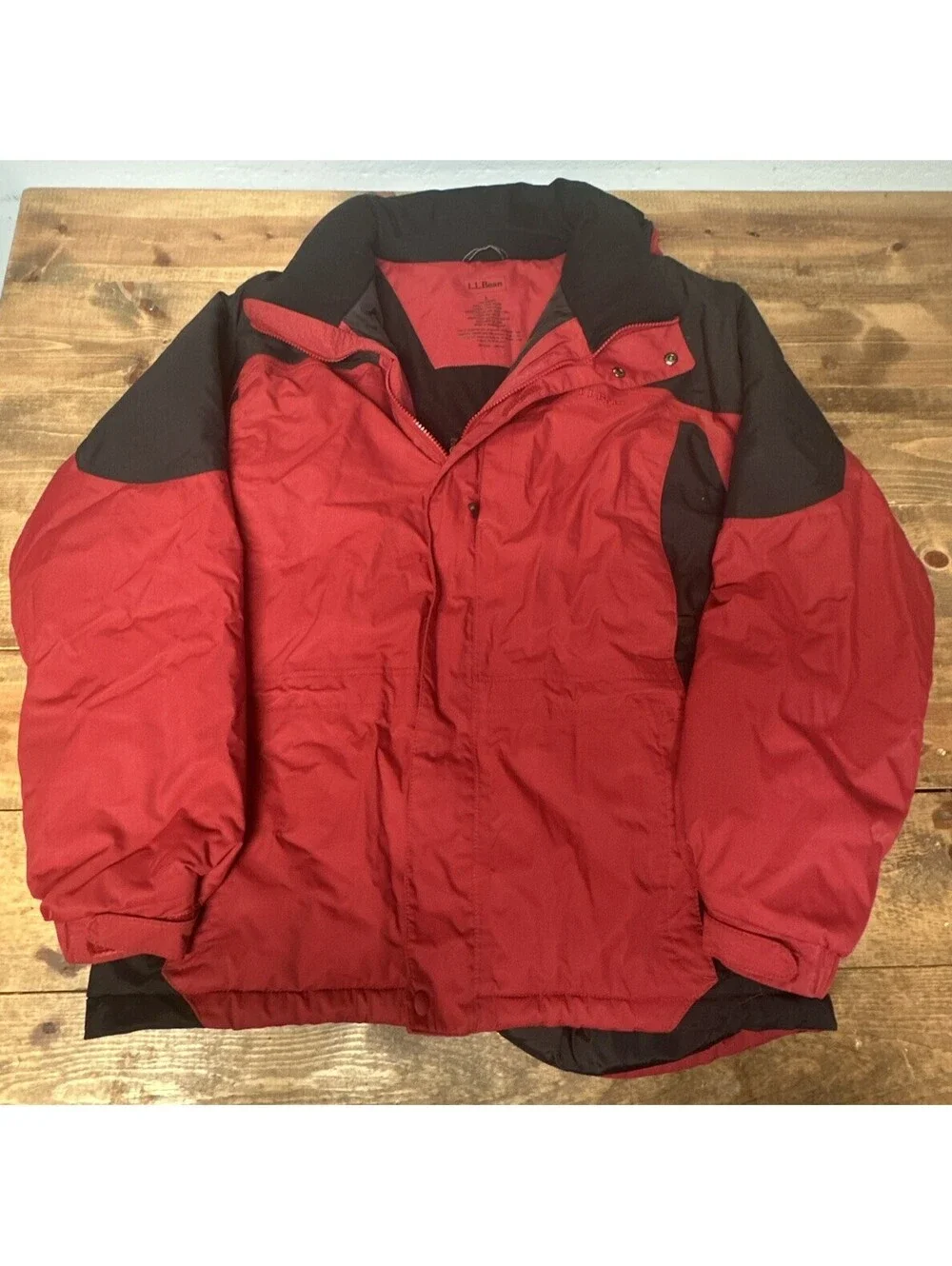 LL Bean Ski Jacket Men’s Size Large  Red
